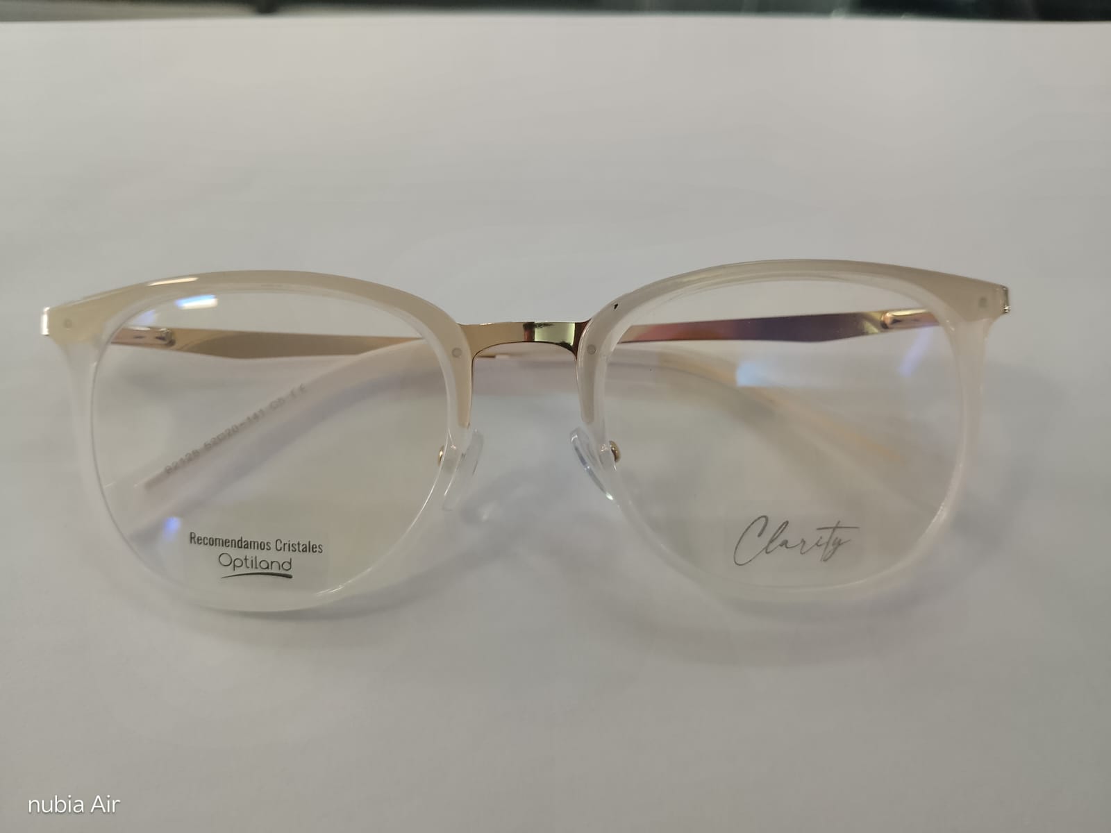 Marco Cat-Eye Plateado